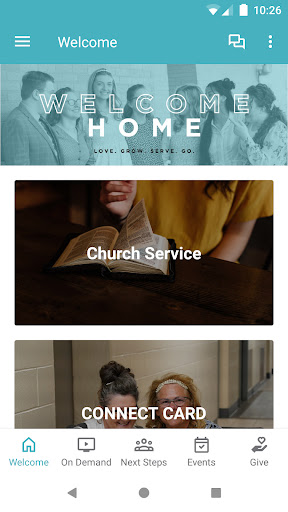 Android application Greater Lighthouse screenshort