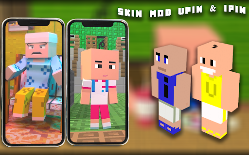 Skin Mod Upin Ipin For MCPE