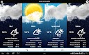 screenshot of Weather for Belgium + World