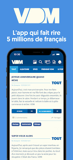 Android application VDM screenshort