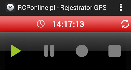 RCPonline - Rejestrator GPS Screen 3