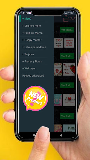 Feliz Día MAMA, Stickers mom Screen 3