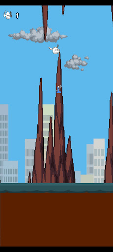 Android application White Flappy screenshort