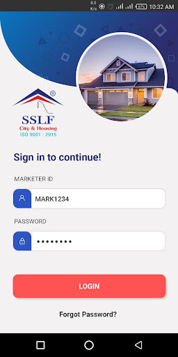 Android application SSLF Team screenshort