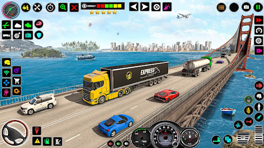 Cargo Truck Simulator Games 1.0 APK + Mod (Unlimited money) untuk android