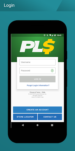 Android application PLS Mobile screenshort