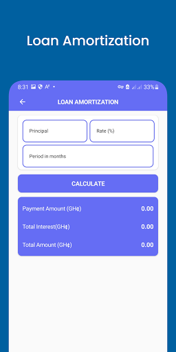 Swift Finance Loan Calculator Screen 3