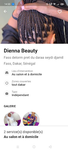 Shine Beauty App Screen 2