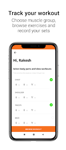 Android application Bar Benders Gym screenshort