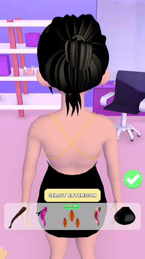 Android application Hair Extension Salon screenshort