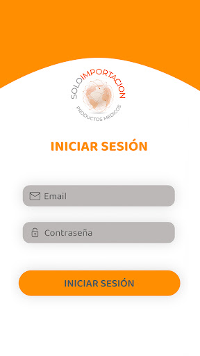 Android application Solo Importación screenshort
