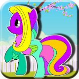 Coloring Games-Pony Coloring icon