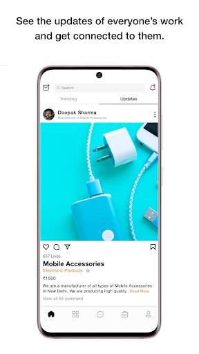Android application WORKID screenshort