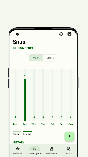 SnusFree: Quit Snus Screen 3
