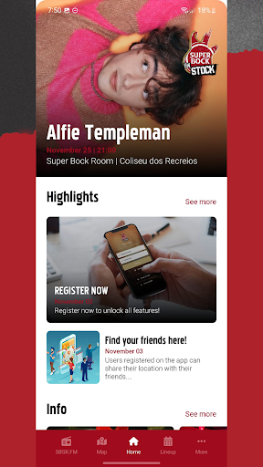 Android application Super Bock em Stock screenshort