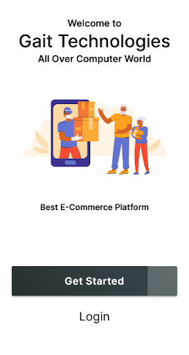Android application Gait Technology screenshort