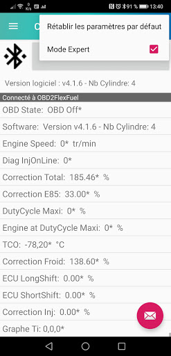OBD2FlexFuel Screen 3