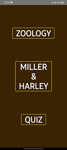 Android application Zoology Miller and Harley Quiz screenshort