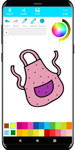 Coloring Cooking Kitchen