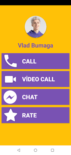Android application Vlad A4 Fake Video Call - Vlad screenshort