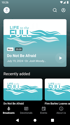 Screenshot of God Centered Life Ministries