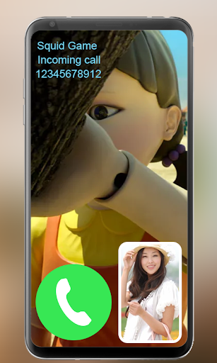 Squid Doll Video Call Prank Screen 2