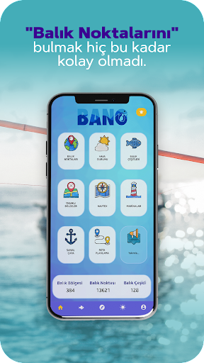 Android application BANO - Balık Noktam screenshort