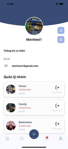 Android application MoVi Group screenshort