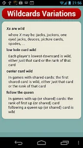 Poker Rules Quikies