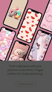 cute pink wallpapers UHD