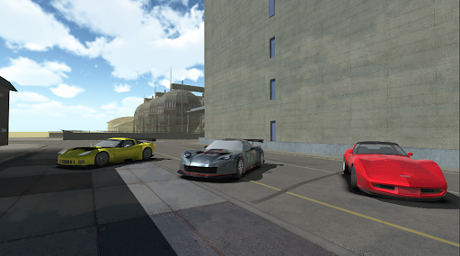 Android application Car Simulator Corvette screenshort