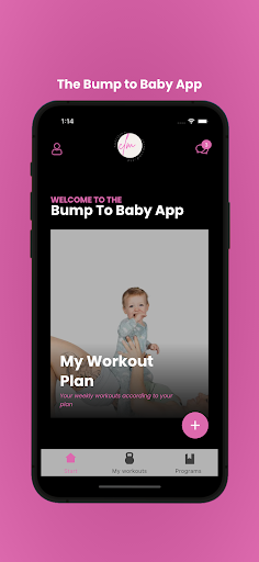 Android application Bump to Baby screenshort