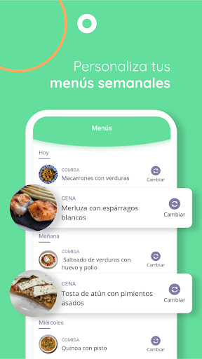 Halen - Menú semanal saludable Screen 2
