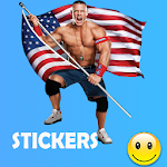 Cover Image of Tải xuống WWE stickers, status, sayings for WhatsApp 1.0 APK
