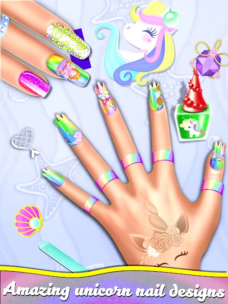 Captura 16 Salón de uñas Manicure- Unicorn Fashion Game android