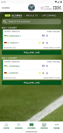 Wimbledon 2025 Screenshot 3 - AppWisp.com