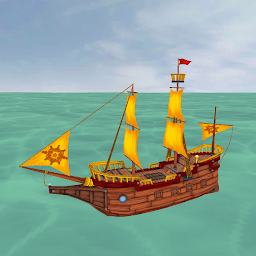 Sea Wooden Boat Simulator