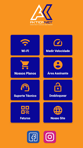 Android application Aktion Net screenshort