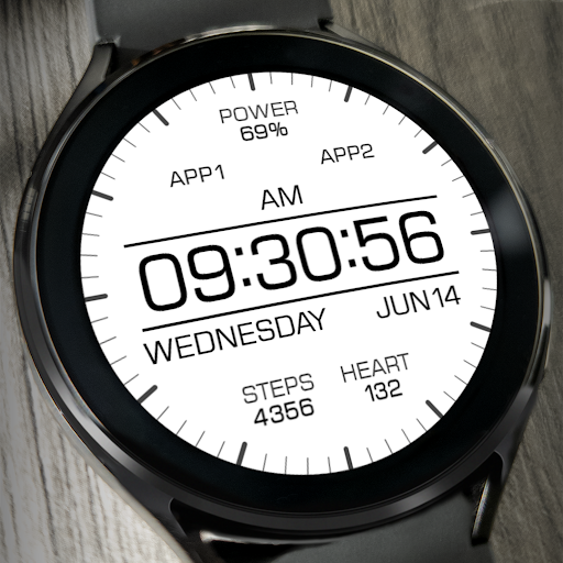 Key066 Digital Watch Face Screen 3