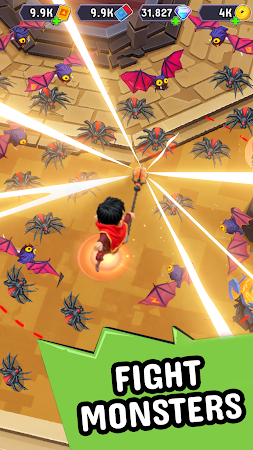 Game screenshot Wizario: Idle Magic RPG hack