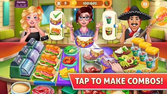 Kitchen Craze: Restaurant Game 2.2.0 MOD APK (Unlimited Money & Spoons) 4