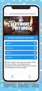 Project Slayers Codes Privados