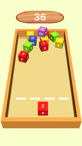 Chain Cube: 2048 3D Merge Game Screen 2