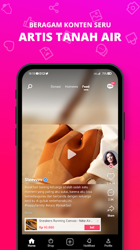 Android application KipasKipas screenshort