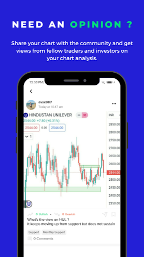 Stockr - Financial Network Screen 2