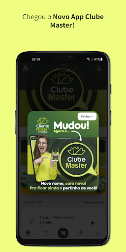 Android application Clube Master screenshort