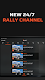 screenshot of Rally TV