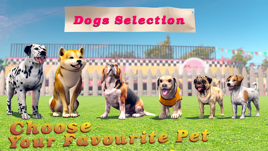 Dog Simulator 3D：狗遊戲