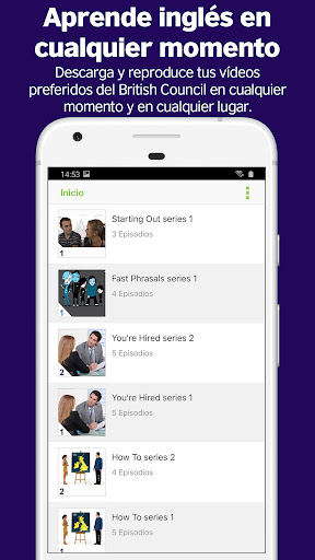 LearnEnglish Videos Captura de Pantalla de la Aplicación Android 1