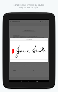 Adobe Fill & Sign : remplir des formulaires PDF Capture d'écran
